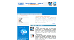 Desktop Screenshot of chennairubberproducts.com