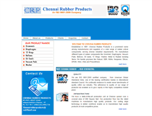 Tablet Screenshot of chennairubberproducts.com